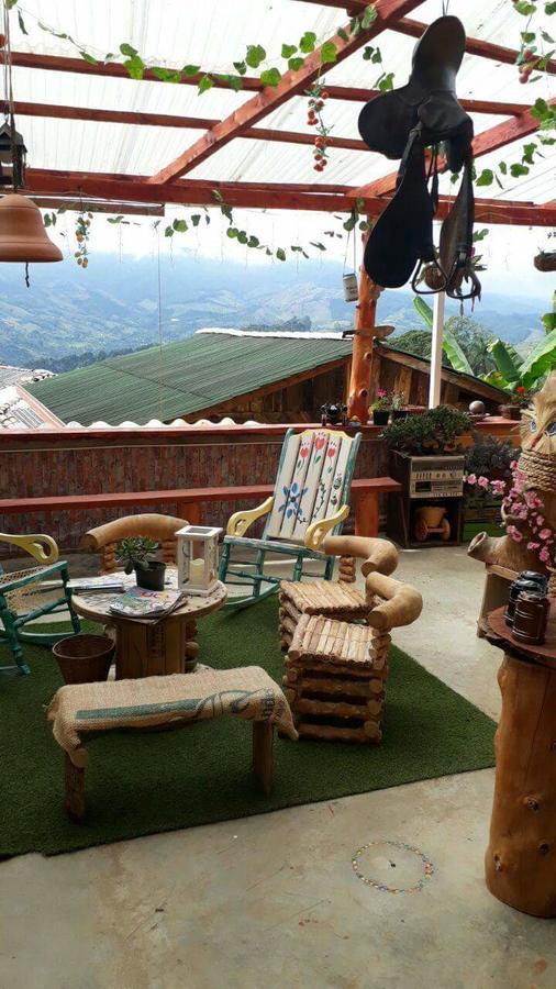 Cabanas El Rincon Paisa Hotell Jericoc  Exteriör bild
