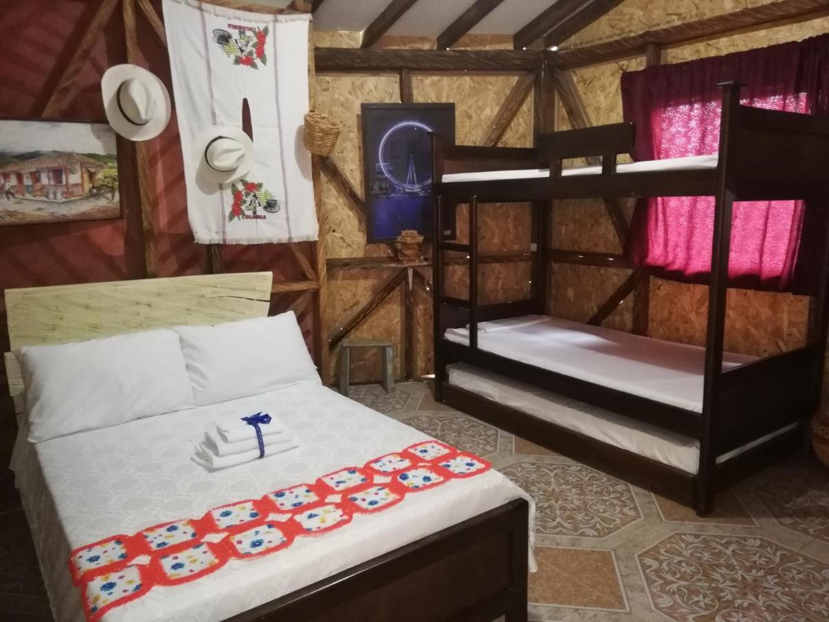 Cabanas El Rincon Paisa Hotell Jericoc  Exteriör bild